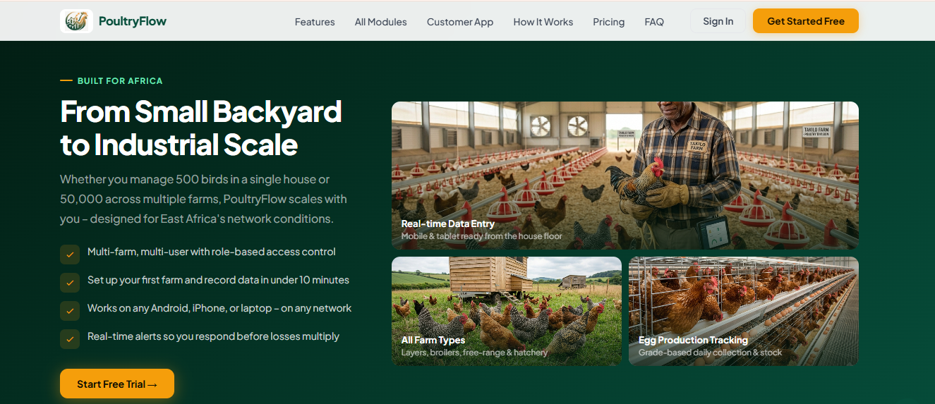 PoultryFlow — Poultry Farm Management ERP